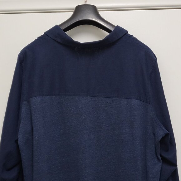 Martha Stewart Collection Shirt Linen Blend Womens 3X Plus Button Up Long Sleeve - Picture 9 of 14